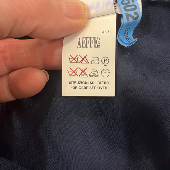 VGUC Moschino dress in dark navy blue - Picture 8 of 9